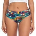 thumbnail image 1 of Fotbe Colorful Carp Streamer Calzones Estampados para Mujer – Ropa Interior de Algodón, Cómoda, Suave y Elástica-Medium, 1 of 6