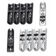 thumbnail image 4 of Puente de guitarra Diseño único Pieza de repuesto resistente Puentes individuales convenientes Sillines Profesionales Adultos Principiantes Accesorios para instrumentos musicales Negro 1 pieza Eigraketly OD026677-03, 4 of 6