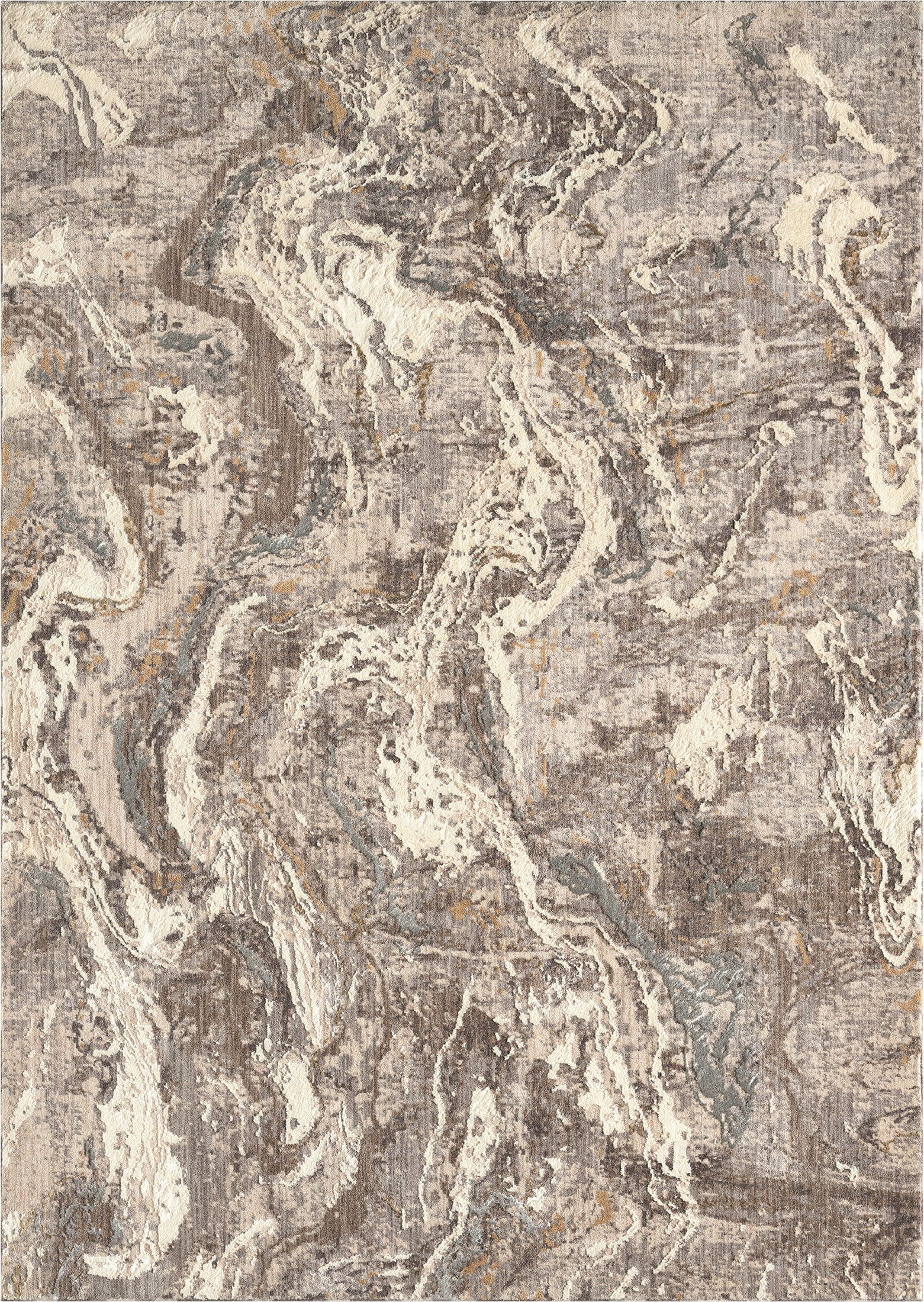 United Weavers Utopia Verona Contemporary Abstract Area Rug, Grey, 12'6" x 15'