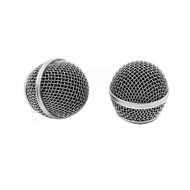 2 Uds. MicróFono De Repuesto Para Rejilla, Cabezal De MicróFono, Montaje De Cabezal De Parrilla, Accesorios De MicróFono InaláMbrico Con Cable Para SM58