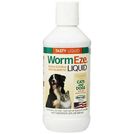 UPC: 0745801105454 | Durvet Wormeze K-9 & Cat Liquid 8oz