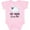 AD-Pink, variant on My Mimi Loves Me Baby Lamb Boys or Girls Baby Bodysuit