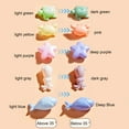 thumbnail image 4 of Juguetes de baño que cambian de color para niños | Pack de 5 animales acuáticos con función de temperatura | Juguetes de plástico blando para pescar y apretar para el baño, 4 of 6