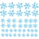 thumbnail image 4 of 1000 piezas de copos de nieve y confeti para decoraciones navideñas, confeti de invierno, paquete de fiesta de nieve para bodas, cumpleaños, fiestas navideñas, suministros de decoración de, 4 of 8