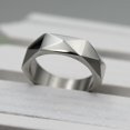 thumbnail image 7 of Stainless Steel Diamond Cut Ring Blue Jewelry For Men And Women Sizes 6 7 8 9 10 11 12 Durable Everyday Wear Accessory, 7 of 7