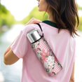 thumbnail image 6 of 20 Oz Pioneer Flower Coffee Tumbler Double Wall Insulated Stainless Steel Water Bottle | Metal Reusable Thermoses Flask with Cup Cap | Leak & Sweat Proof with Anti-Dust Lid, 6 of 7