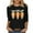 Black, variant on Fartey Cute Graphic Tees for Women Plus Size Easter Shirts Casual Loose 3/4 Sleeve Tunic Tops Soft Comfy Spring Summer Crew Neck T Shirts Black S-5XL