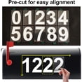 thumbnail image 5 of Woeilo 2 inch Mailbox Numbers for Outside, 50 PCS Reflective Number Stickers with Sticky Tab for Easy Backing Separation, Pre-cut for Effortless Align, Strong Self Adhesive Vinyl Address Numbers, 5 of 5