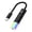 Black, variant on 7829 Plugs Play USB C Headphone Adapter With Microphone Function For Enhances Sound Experience