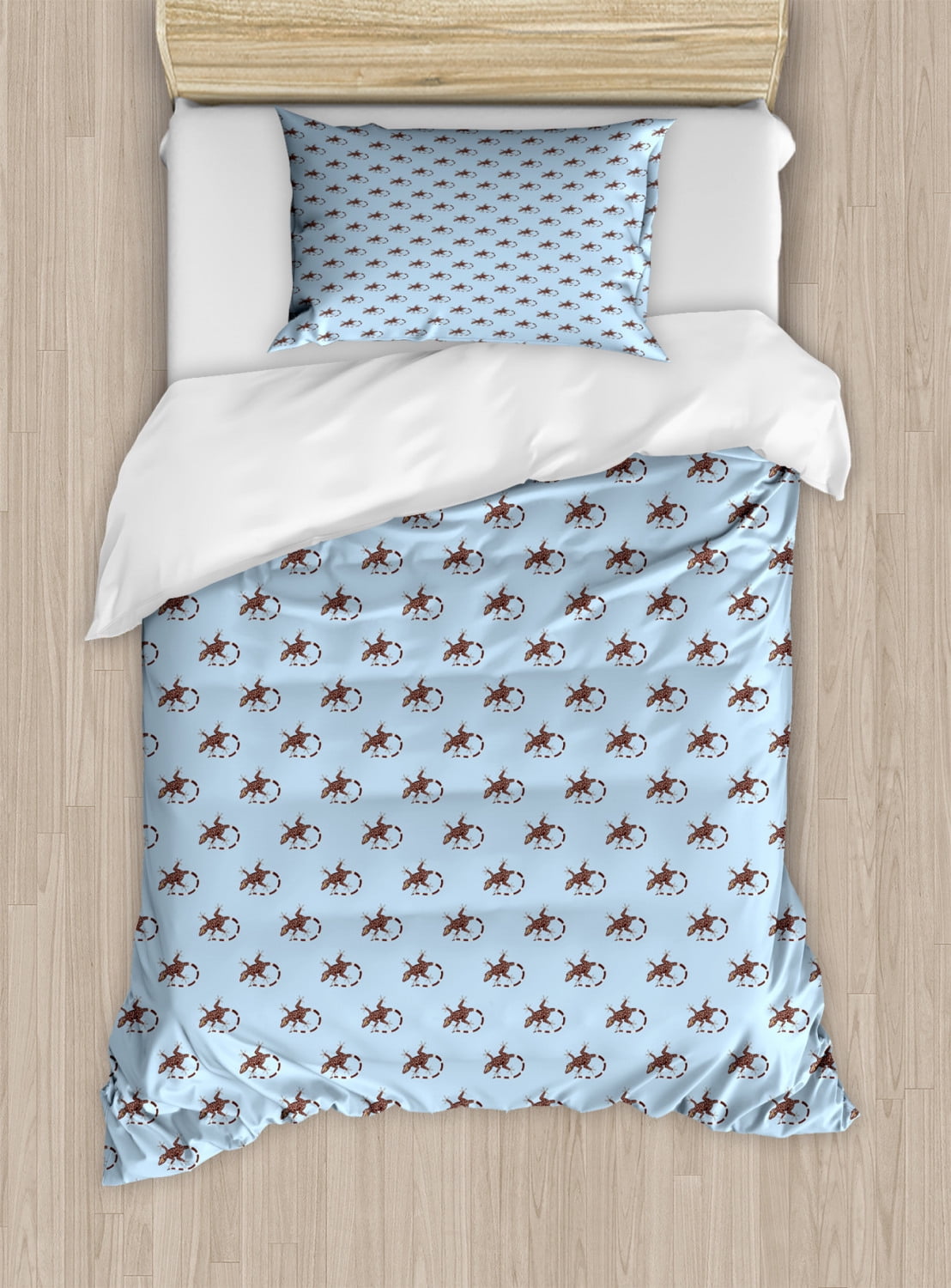 Lizard Pattern Print Duvet Cover Bedding Set