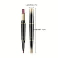 CENGZISHU 16 Color Lip Liner And Lipstick Double Ended Lip Pen Makeup