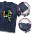 thumbnail image 5 of Teen Titans Boys 2-Pack Short Sleeve Crewneck Graphic T-Shirt Bundle, 2-Piece Set of Tees for Kids and Toddlers (Size 4-18), 5 of 8