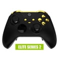 thumbnail image 3 of eXtremeRate Chrome Gold Replacement Buttons for Xbox One Elite Series 2(Model 1797), LB RB LT RT Bumpers Triggers ABXY Start Back Sync Profile Switch Keys for Xbox One Elite Series 2 Core, 3 of 8