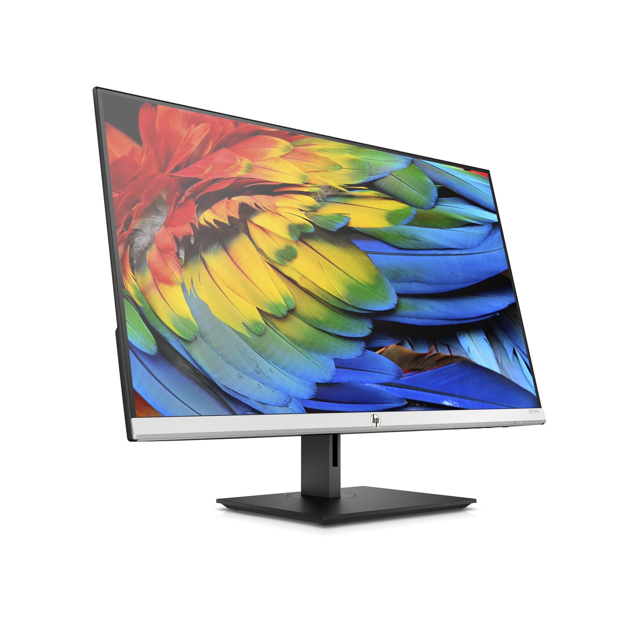 HP 27FH 27-inch Monitor, 1920 x 1080, 1000:1 Static Ratio, 5ms Response  Time, IPS w/ LED backlight, Black