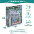 thumbnail image 3 of FORMRS 3 Ring Binder 1.5 inch with Pockets Set of 2 Clip Board 200 Sheets Capacity, Blue Floral Window, 3 of 8
