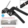 thumbnail image 2 of Lefu Stainless Cable Tie Fastening Strap Cutter Tool Automatic Zip Wrap Locking Ties, 2 of 5