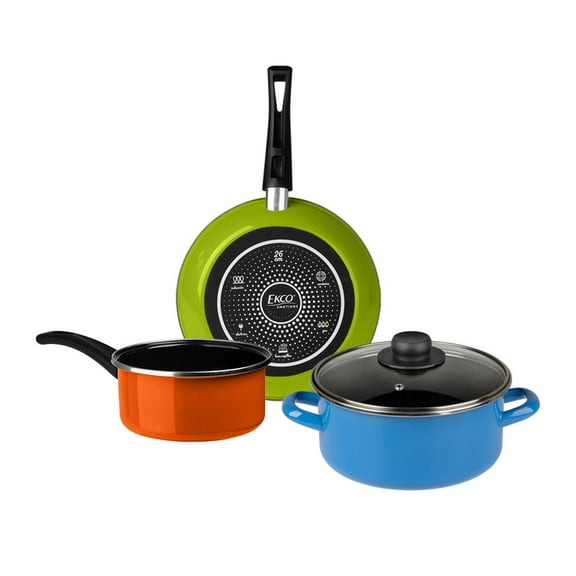 Batería de Cocina Ekco Emotion 4 Piezas