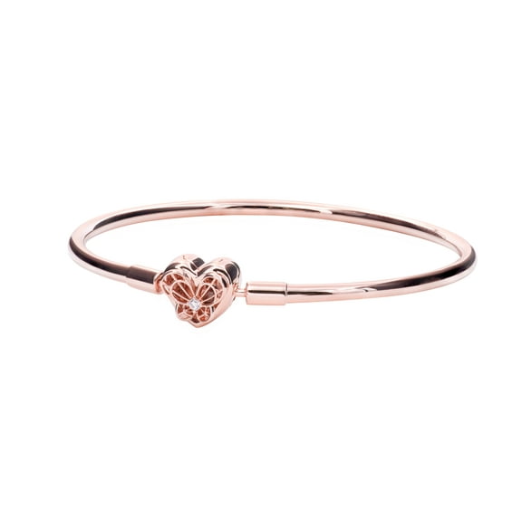Pandora Moments Heart & Butterfly Bangle
