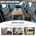 thumbnail image 7 of Pzuqiu RV Dinette Cushion Covers Soft Washable RV Dinette Seat Covers Replacement Sofa Cushion Slipcovers for Camper Car Bench Seats, Ethnic Style, 7 of 7