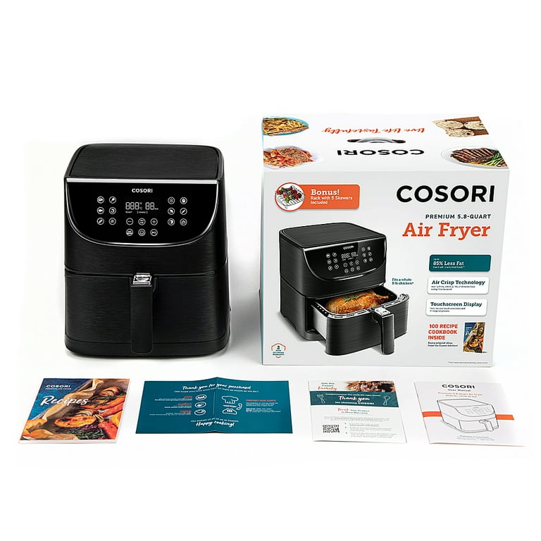 COSORI 5.8-quart Wi-Fi air fryer and is within $1 of its low at $85 ($35  off)