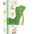 thumbnail image 1 of 3D Stereo Baby Height Ruler, Baby Growth Height Chart With Animal Shape Movable Magnetic Sticker Chart-Red Bow Tie Dinosaur, 1 of 4