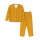 thumbnail image 1 of Fotbe Goldenrod Conjunto de Pijama de Manga Larga para Mujer con Estampado, Ropa de Dormir de 2 Piezas, Conjunto de Casa Suave y Cómodo con Bolsillos-Large, 1 of 7