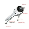 thumbnail image 5 of MOTOXIMA 32" Tilt Steering Column for 1955–1959 Chevy Passenger Cars, Manual Floor Shift, Polished Chrome, Pre-Wired, 5 of 11