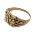 thumbnail image 3 of Tesori & Co Pinky Rectangle Nugget Ring in 10k Yellow Gold, Size 7, 3 of 4