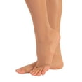 thumbnail image 2 of Calzitaly Open Toe Hold Ups, Sheer Womens Toeless Stockings, Made of Nilit Breeze Nylon for Summer Days and Nights, 2 of 5