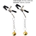 thumbnail image 3 of 2 Pcs Clips de Mamelon Chaîne de Mamelon Anneaux de Mamelon Non Percés pour Femmes, 3 of 8