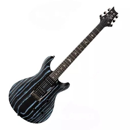 PRS SE SWAMP ASH CE 24 Sandblasted Blue