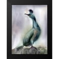 thumbnail image 2 of Shefranov, Olga 14x18 Black Modern Framed Museum Art Print Titled - Bird on Rock, 2 of 5