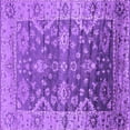 thumbnail image 1 of Ahgly Company Indoor Square Oriental Purple Industrial Area Rugs, 5' Square, 1 of 4