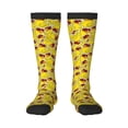 thumbnail image 2 of Lsque Duck with Star Sunglasses Printed Crew Socks Men's Women's LightWeight Thin Casual Calf Socks ,Knee High Socks,Cotton Socks, 2 of 9