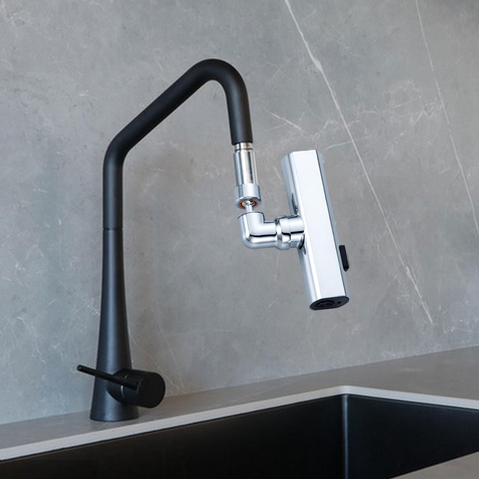 Kitchen Sink Aerator Movable Kitchen Tap Head Dn15 Interface Multi Functional Universal Stream Spray Water Saving Nozzle Head