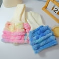 thumbnail image 5 of ZPAQI Thick Knitted Leg Warmers for Party Costume Tie Dye Plush Boot Toppers, 5 of 18