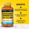 thumbnail image 2 of Suplemento MASON NATURAL, glucosamina y condroitina 1500/1200, 180 cápsulas, 2 of 7