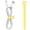 A, variant on Ljxge T Type Reusable Cable Management Straps 20Cm Length For Wire Organization Indoor Outdoor Yellow