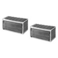 thumbnail image 2 of yuksok 2 Pcs Sac de Lavage de Chaussures Réutilisable pour Chaussures de Tennis Chaussures de Gym Chaussures de Course Gris, 2 of 9