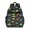 Dinosaur and Leaves Black Pattern, variant on Dinosaur and Leaves Black Pattern Cute School Backpack Bag for School with Padded Back and Adjustable Shoulder Straps 15.25"x11.5"x5.25"