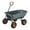 600lbs Black, variant on KFFKFF Garden Dump Cart, 35.8x19.5x8.2 in Dump Truck Cart, Max. 600lbs Load Capacity, 10in Rubber Tire, 180° Adjustable Handle