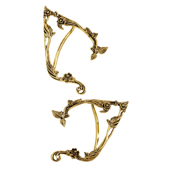 DESIGNICE Stylish Ear Cuff Gothic Elves Earring Ear Clip Ear Jewelry Alloy Texture Ear Accessories Suitable for Everyday Wear