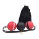 thumbnail image 2 of Diadema con pelota de boxeo DYNWAVEMX 2 bolas rojas 1 bola negra entrenamiento coordinación mano-ojo, 2 of 8