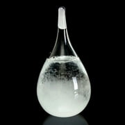 Storms Glass Barometer Large Crystal Drop Sphere Shape Weather 4Sizes Home Decor