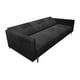thumbnail image 5 of Sofa Cama Reclinable El Bazar Store Paris Terciopelo Gris Oxford Futón 3 posiciones Brazos movibles Sala, 5 of 8