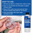 thumbnail image 5 of IMPRESA 16 Use CPAP Cleaning Solution for All CPAP Machines & Machine Accessories - 2pk 8oz Bottles, 5 of 7