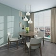 thumbnail image 2 of Livex Lighting Waldorf 1-Light Metal Single Pendant in White, 2 of 10