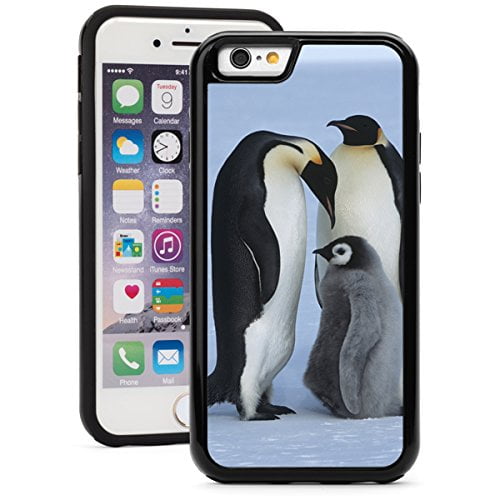 Penguin Personalised Apple iPhone Phone Case Extra Strong Tempered Glass Protective Bumper Cover