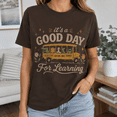 thumbnail image 5 of Back To School Shirt, It’s A Good Day For Learning Tee, Cute School Bus Classroom Shirt, First Day Of School Gift, Teacher Outfit, 5 of 10