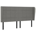 thumbnail image 5 of vidaXL Headboard with Ears Dark Gray 40.6"x9.1"x30.7"/34.6" Fabric, 5 of 35